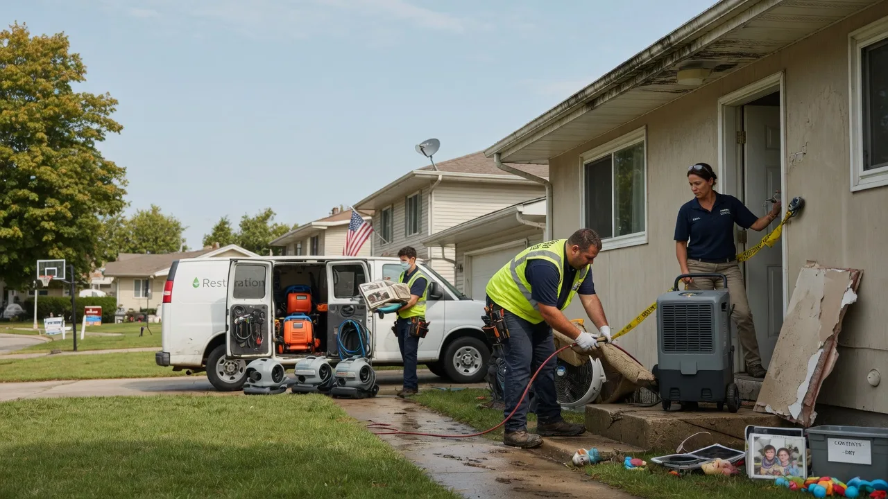 Water Damage Restoration in Sheffield Lake, OH near me